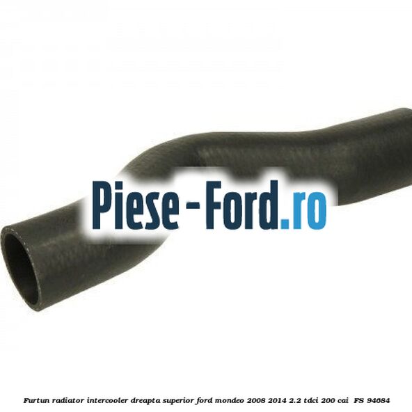 Furtun radiator intercooler dreapta superior Ford Mondeo 2008-2014 2.2 TDCi 200 cai #C165107521 Furtun radiator intercooler dreapta superior Ford Mondeo 2008-2014 2.2 TDCi 200 cai #C165107521